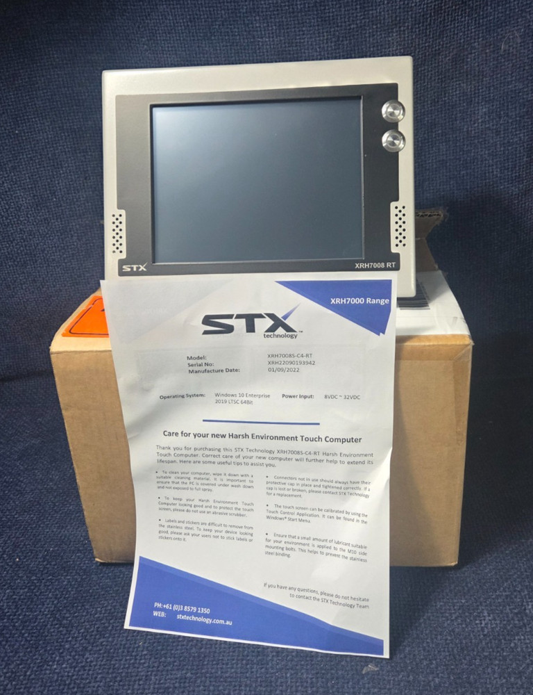 STX Technology XHR70085-C4-RT 8-32Vdc Harsh Environment Touchscreen Computer