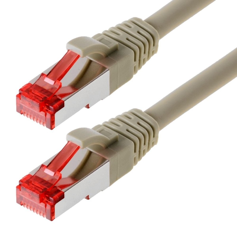 Helos CAT 6 Patch Cable S/FTP, PIMF grey 3 m
