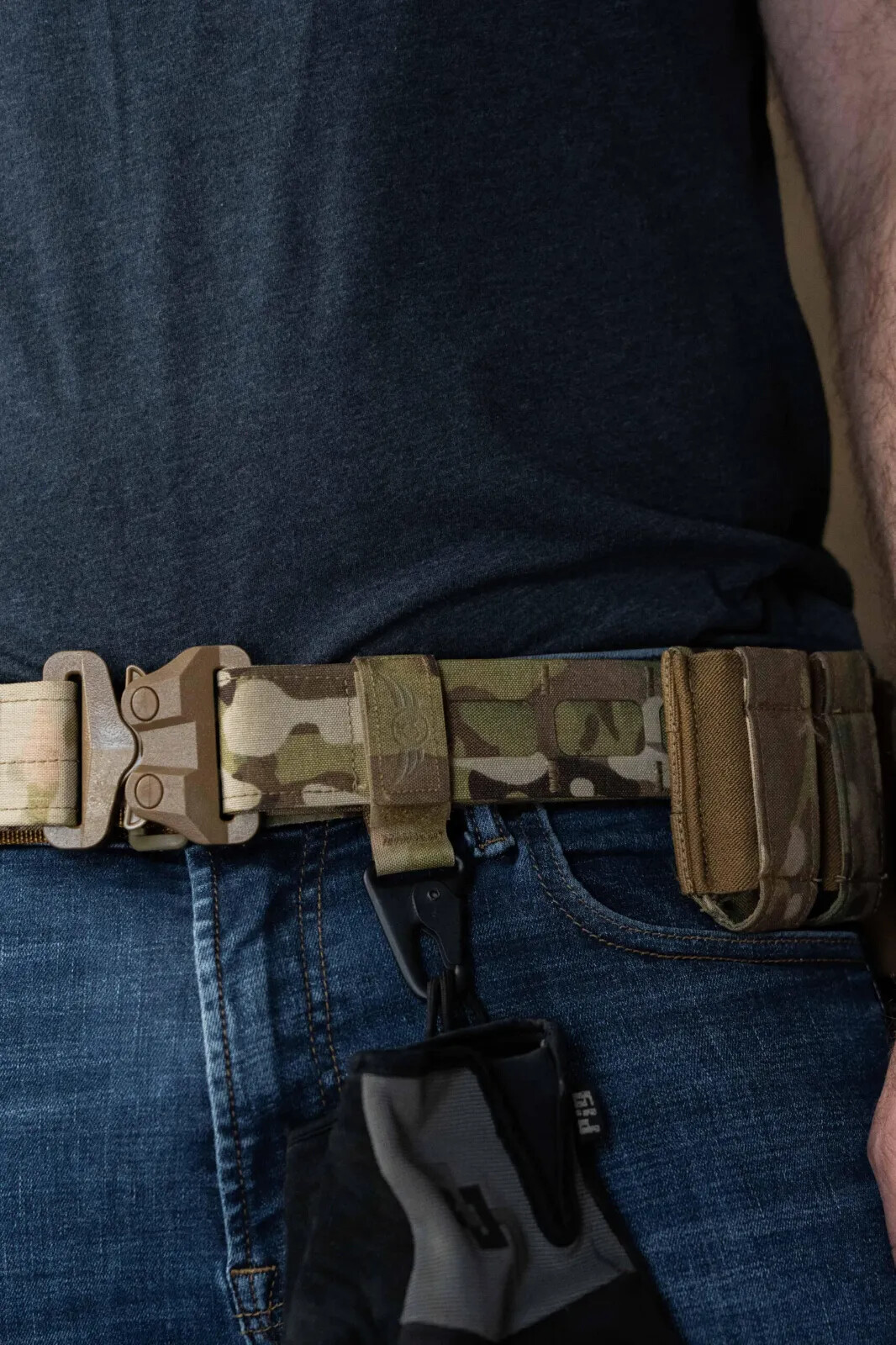 Blue Alpha Belt Lanyard