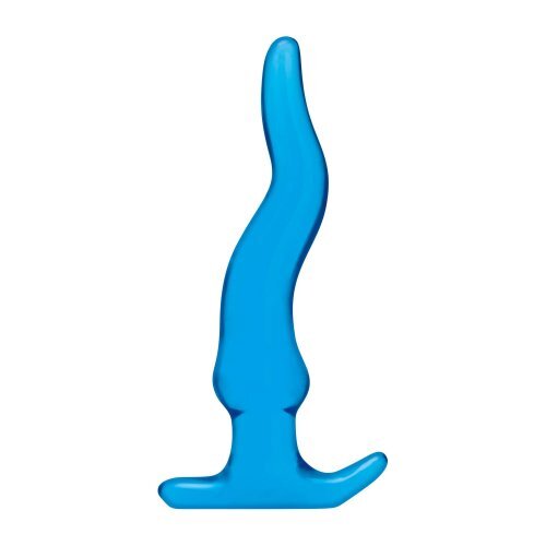 Blue Line 5.75 Wavy Butt Plug