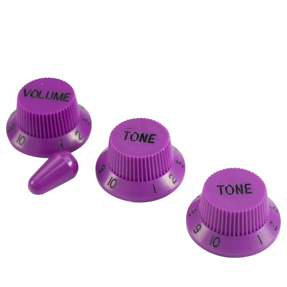 Stratocaster Strat Knobs w switch tip Voilet Purple SKSPL