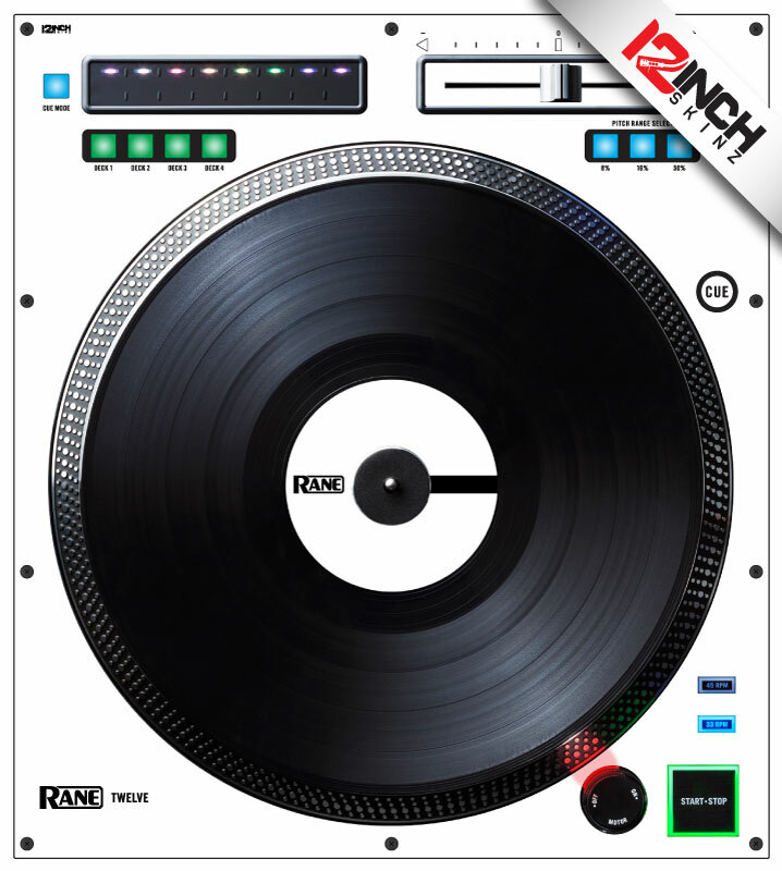 Rane Twelve Skin (PAIR) white black
