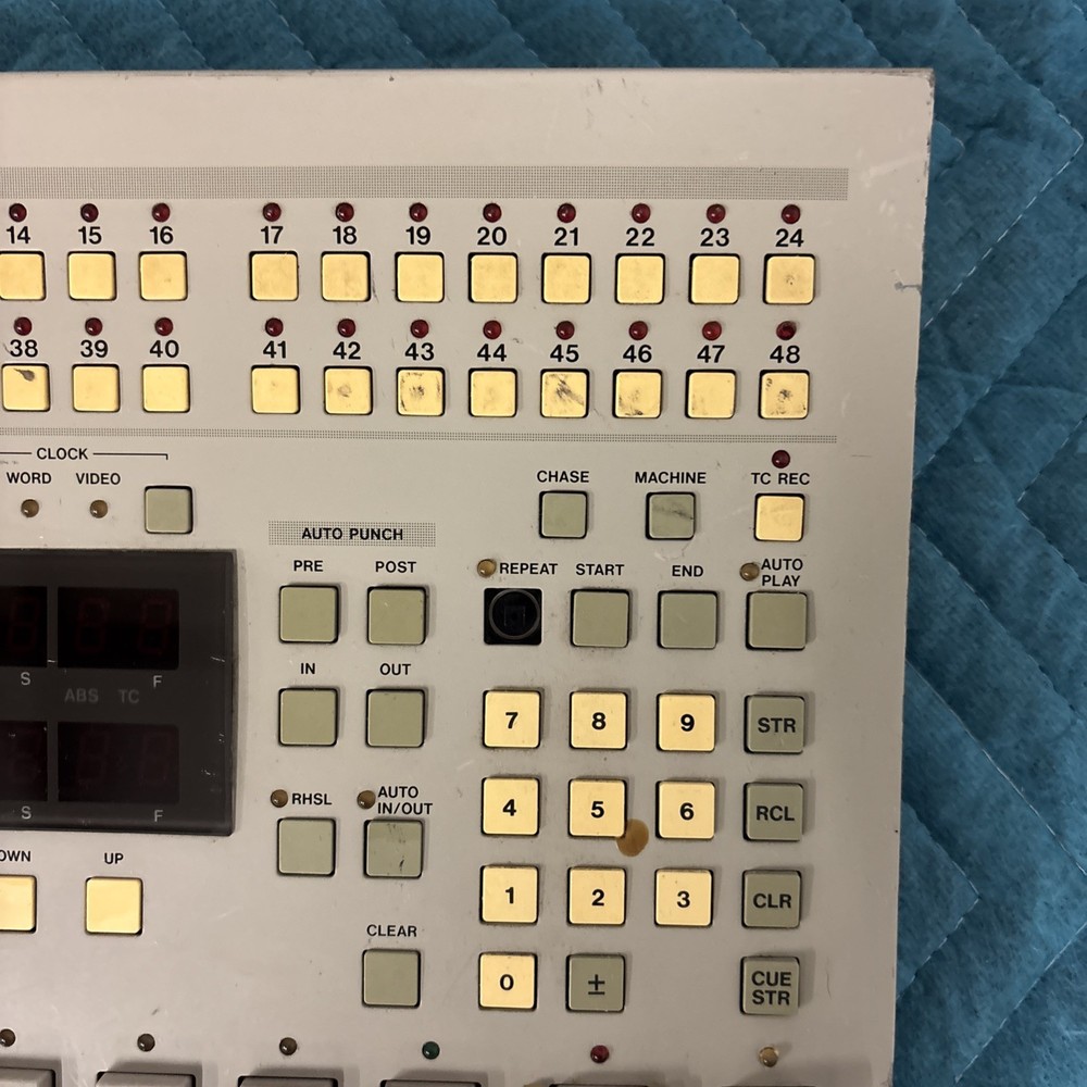 Tascam RC-848 Remote Control Unit NO CABLES UNTESTED AS IS CONDITION UNKNOWN