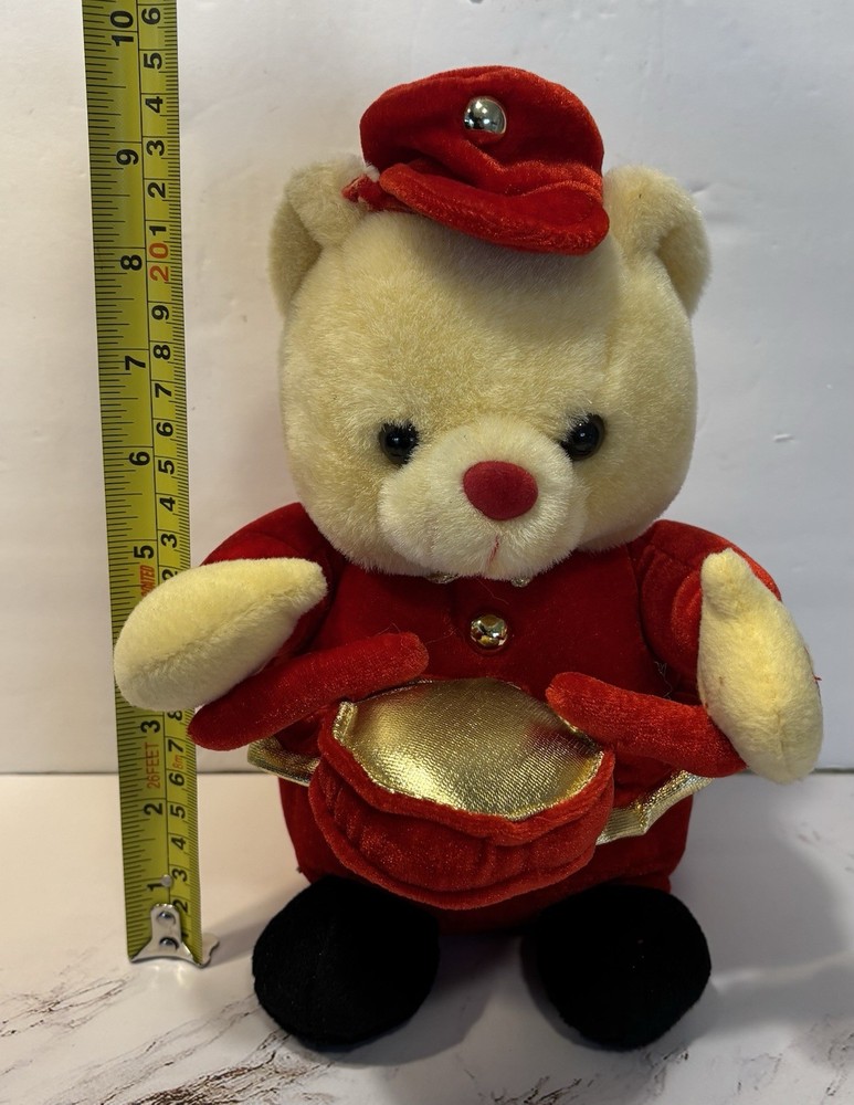 Vintage Teddy Bear Drummer.