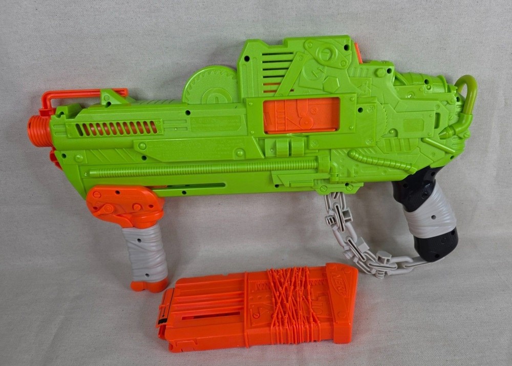 Nerf Zombie Strike RevReaper Blaster – Tested, No Darts - 2018 Release