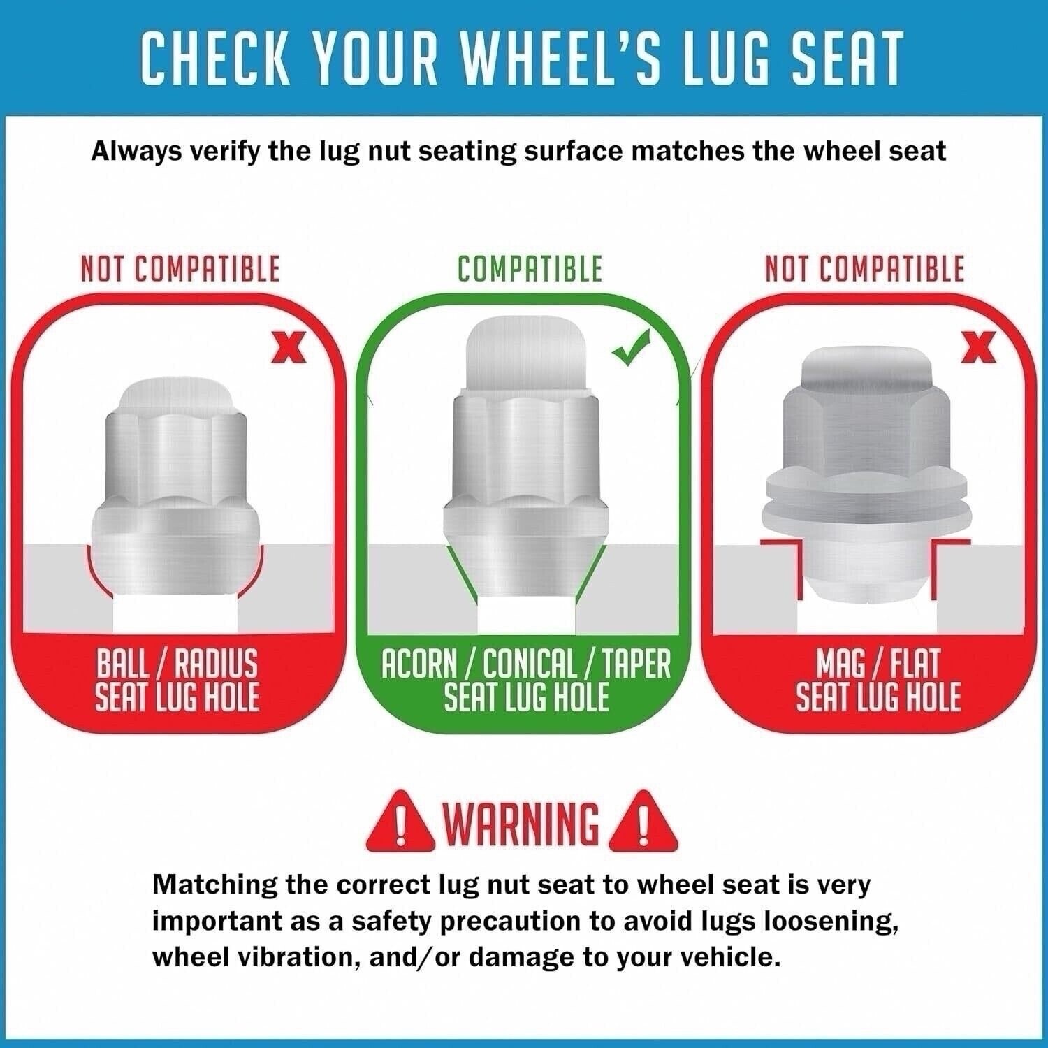 16 Bulge Lug Nuts 2009-2026 Yamaha YFZ 450R YFZ450R ATV Wheel Rim Nut Black