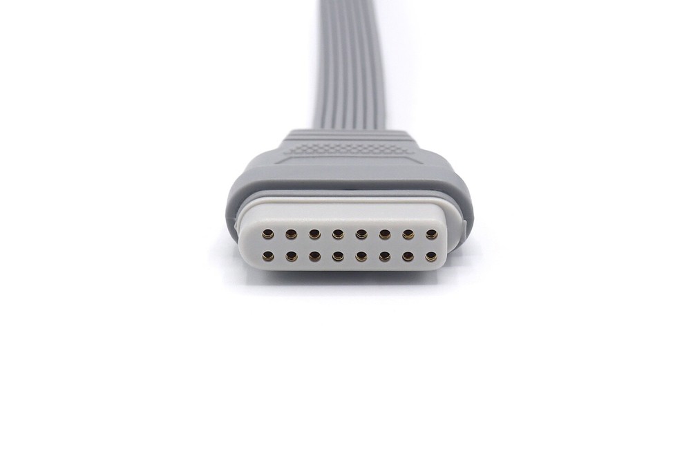 Holter ECG Compatible 7 leads Snap - Same Day Shipping