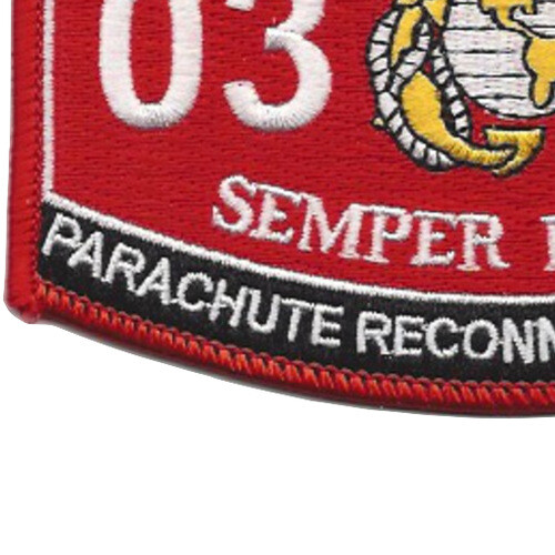 0323 Parachute Reconnaissance Man MOS Patch