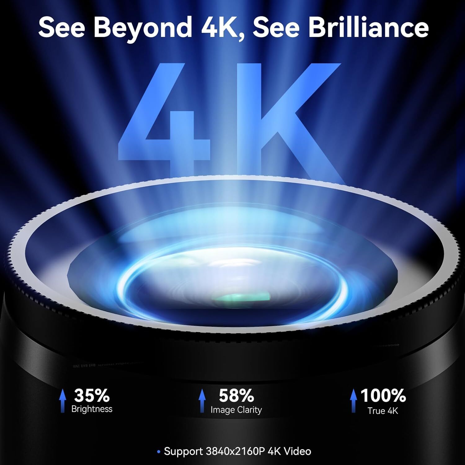 TOMLOV 4K LCD Digital Microscope 2000X 10.1'' HDMI Coin Microscope 52MP Spin Arm