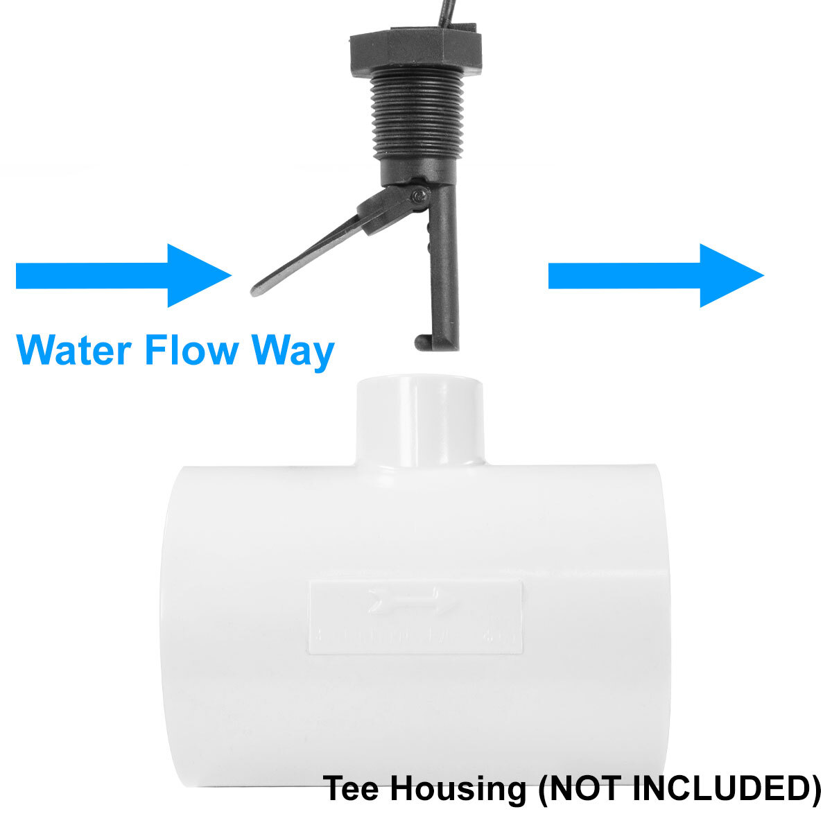 Flow Switch Assembly GLX-FLO-RP for Hayward Goldline XtremepowerUS Salt Chlorine