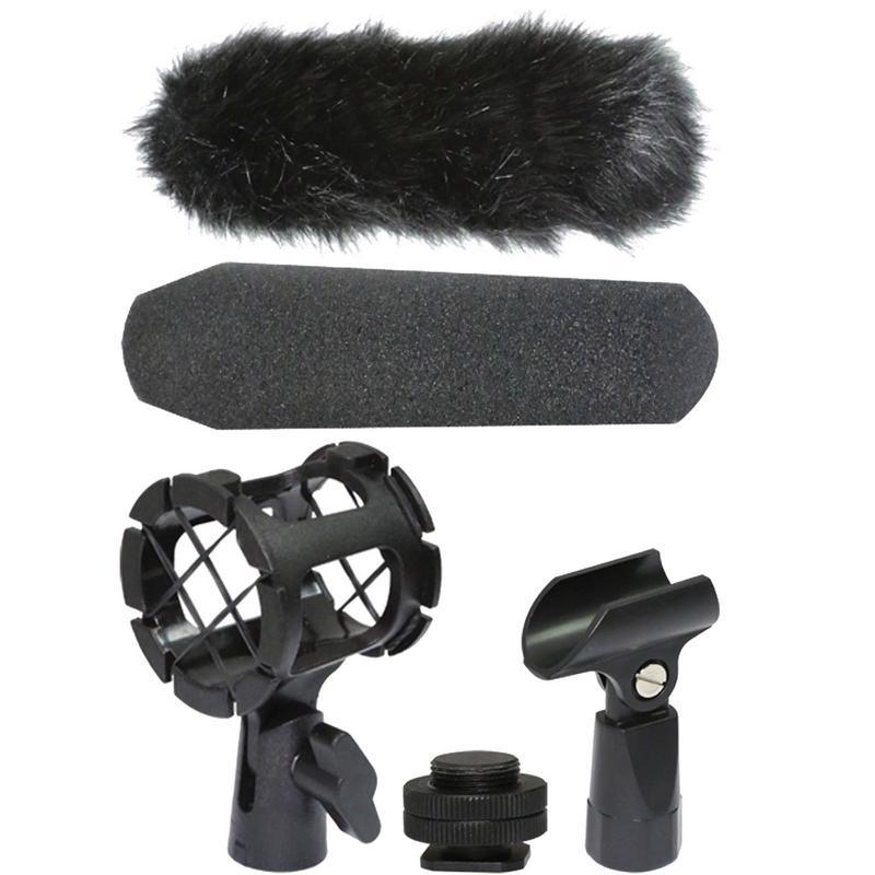 Panasonic Lumix DC-ZS70 Digital Camera External Microphone Vidpro XM-55 Bundle