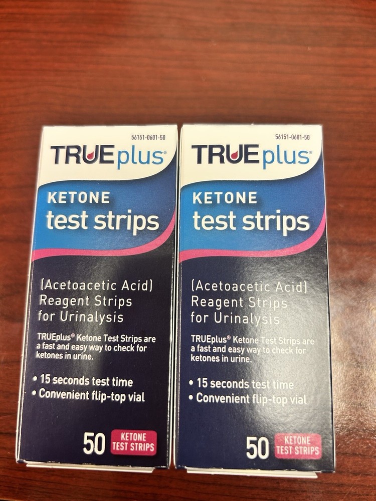 True Plus Ketone Test Strips