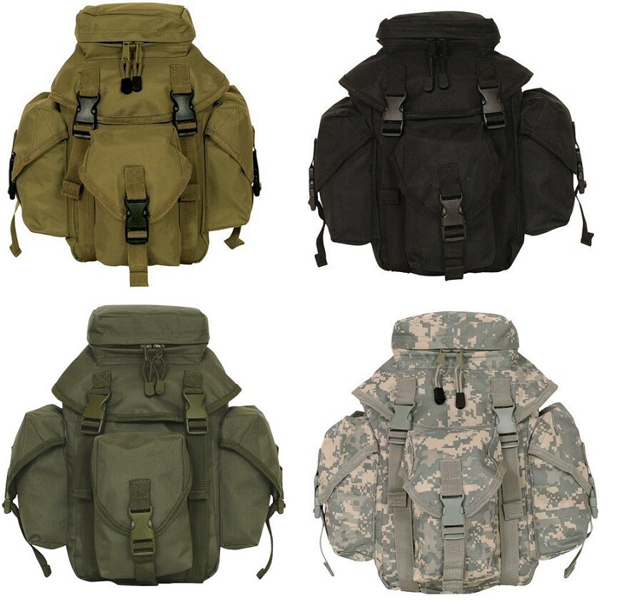 NEW Tactical Military Style Recon Mission 6 Compt MOLLE Butt Pack OD OLIVE GREEN