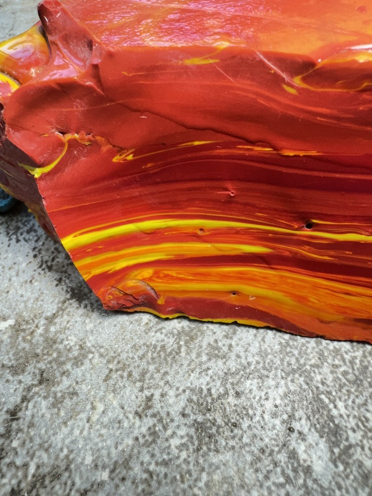 One solid piece rosarita rough super nice color and pattern