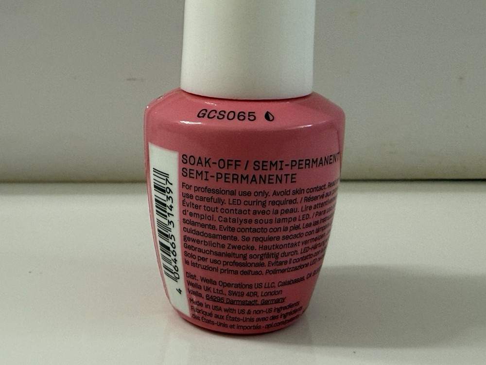 OPI GELCOLOR BATHTIME BUBBLY (GCS065)