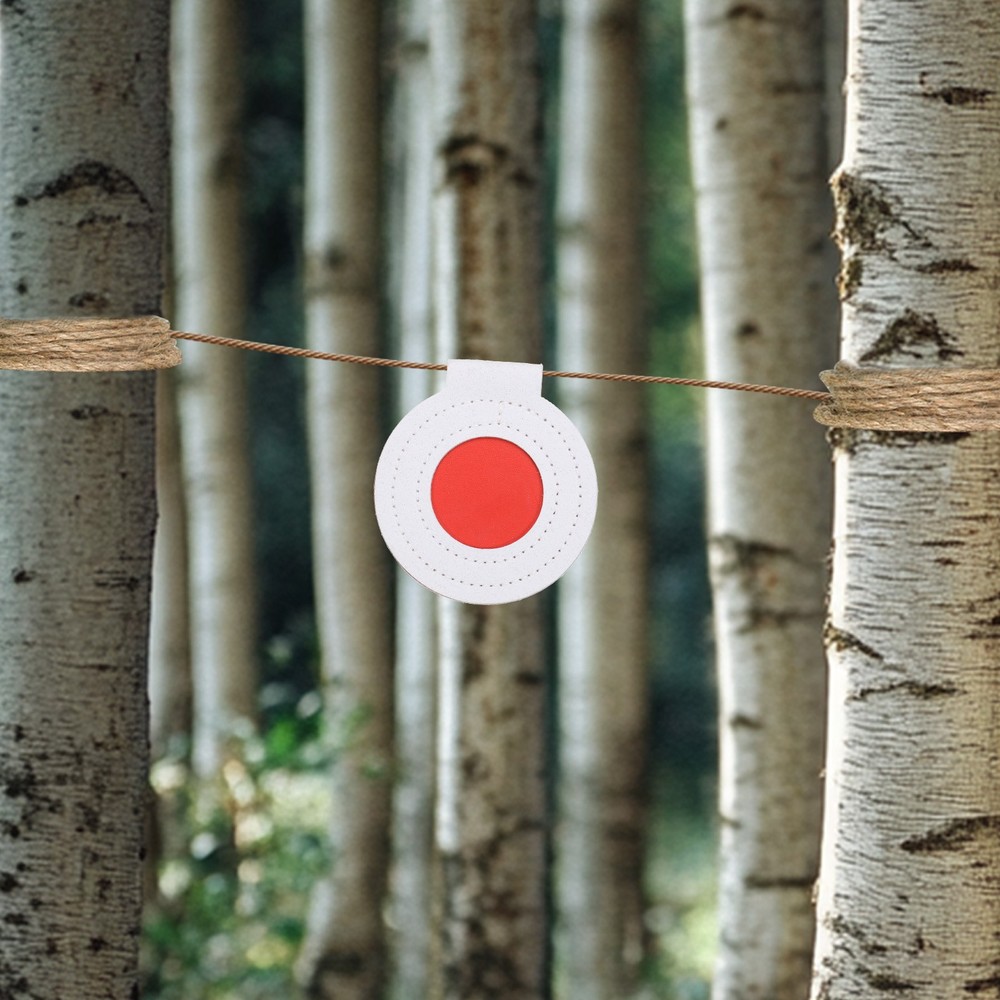 7Pcs Microfiber Bullseye Targets for Shooting Practice 2cm