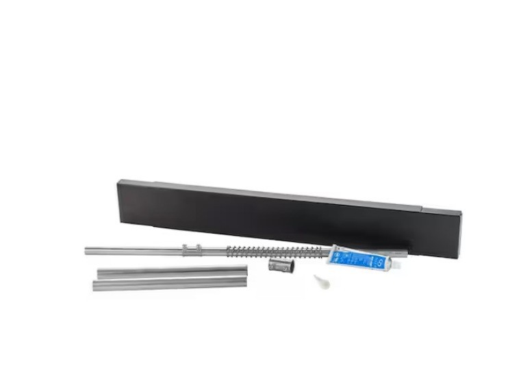4 In. Black Fireplace Smokeguard
