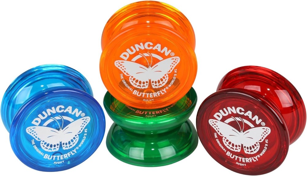 Compact Beginner Butterfly Yo-Yo - Green, Durable Design for Young Learners