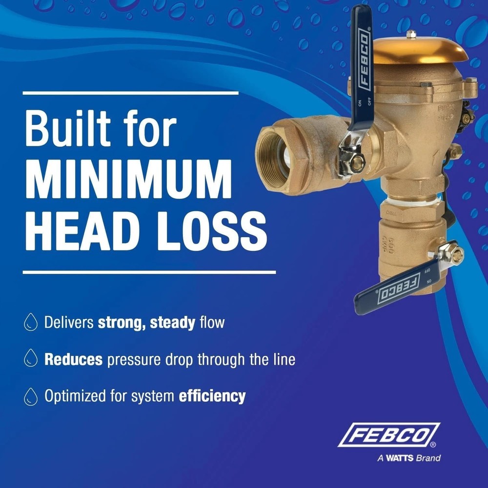 Industrial Grade Backflow Preventer with SentryPlus Alert