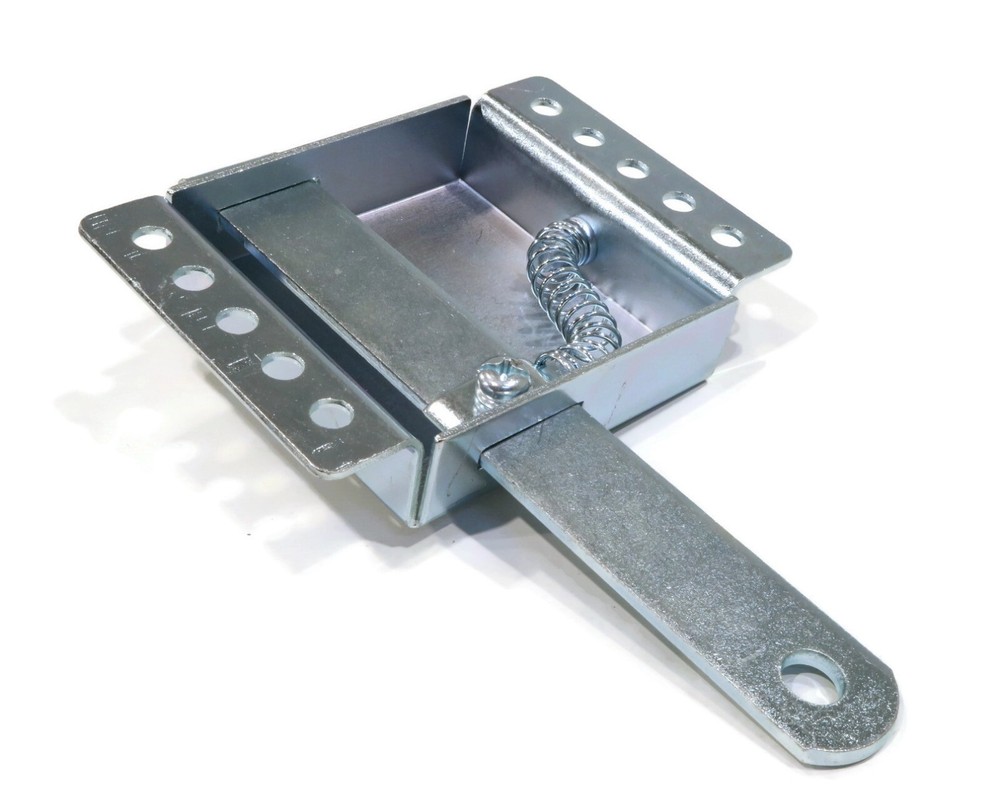 Garage Door Slide Lock for 2" or 3" Track Cable Pull Release Lever Mechanism