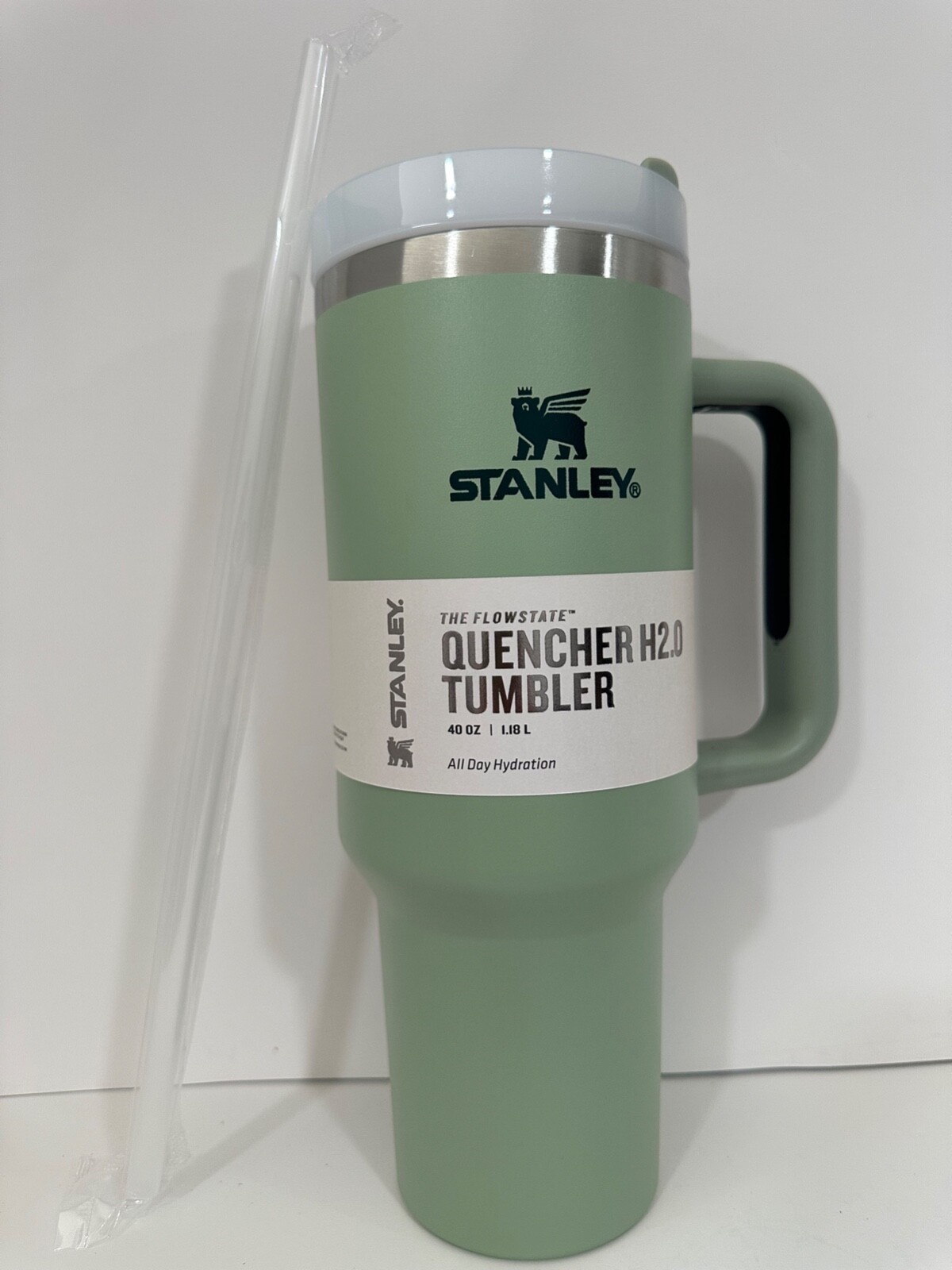 Stanley 40oz Quencher H2.0 FlowState Tumbler Hot or Cold - New Green Color
