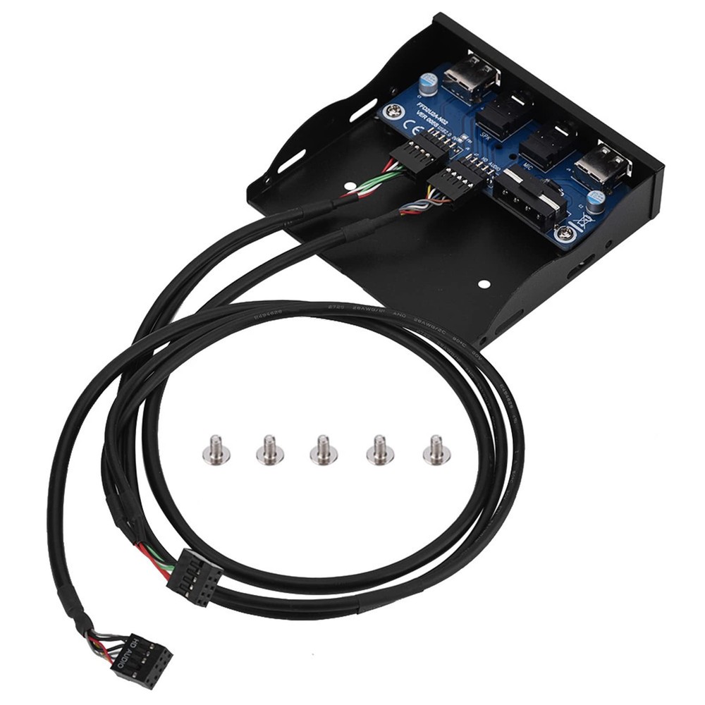 USB2.0 Optical Drive Front Panel with 2 USB 2.0/1 HD Audio/1 default