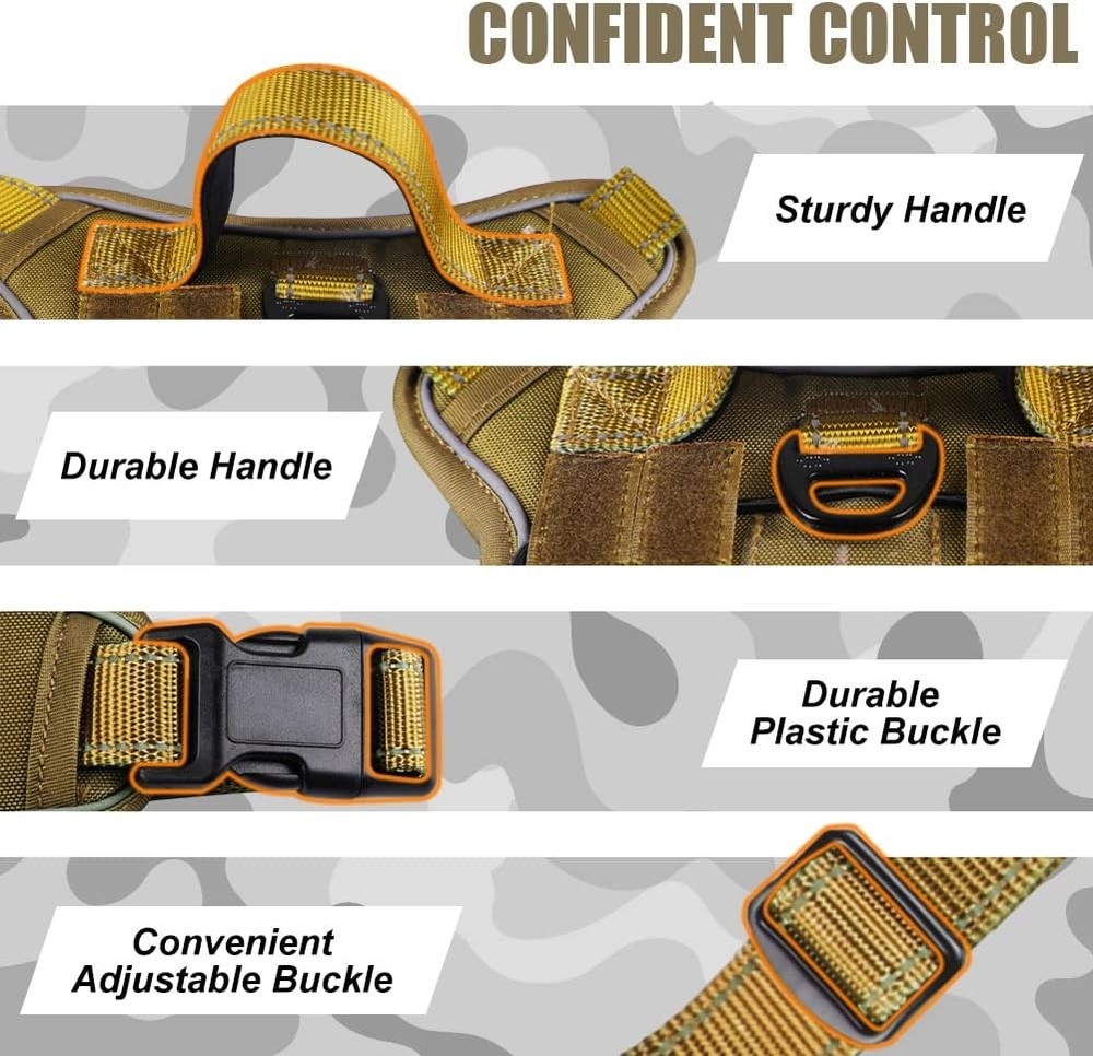 No Pull Reflective Dog Training Harness