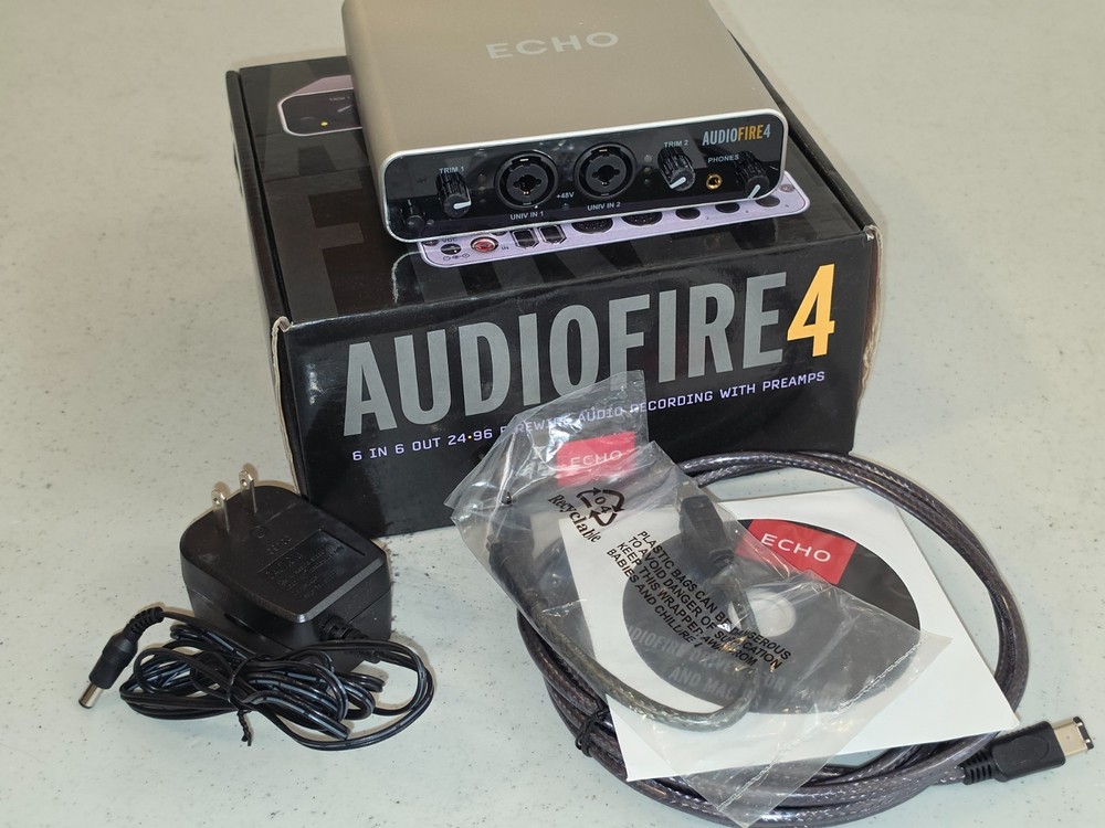 ECHO AUDIOFIRE4 Firewire Audio Interface