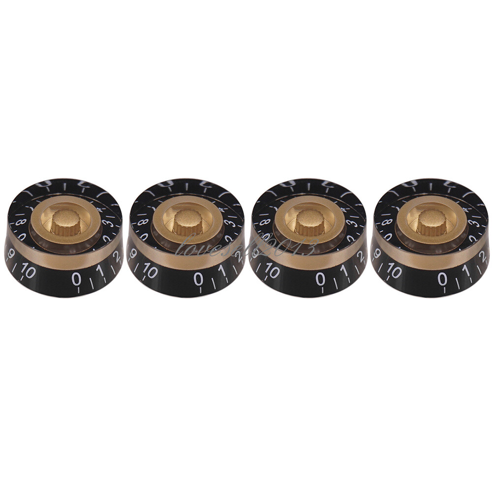 4PCS Electric Guitar Tone Volume Control Knobs for EPI/LP Electric Guitar