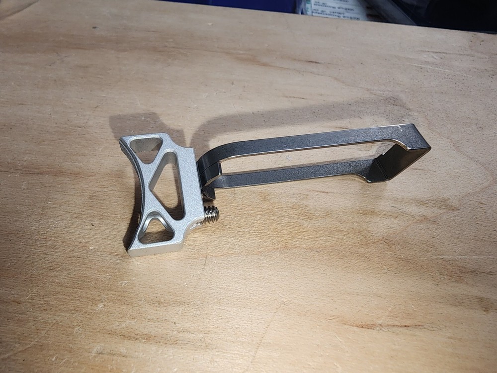 Fusion Firearms K Hole Target Trigger Silver 1911 1991 or clone Custom Trigger