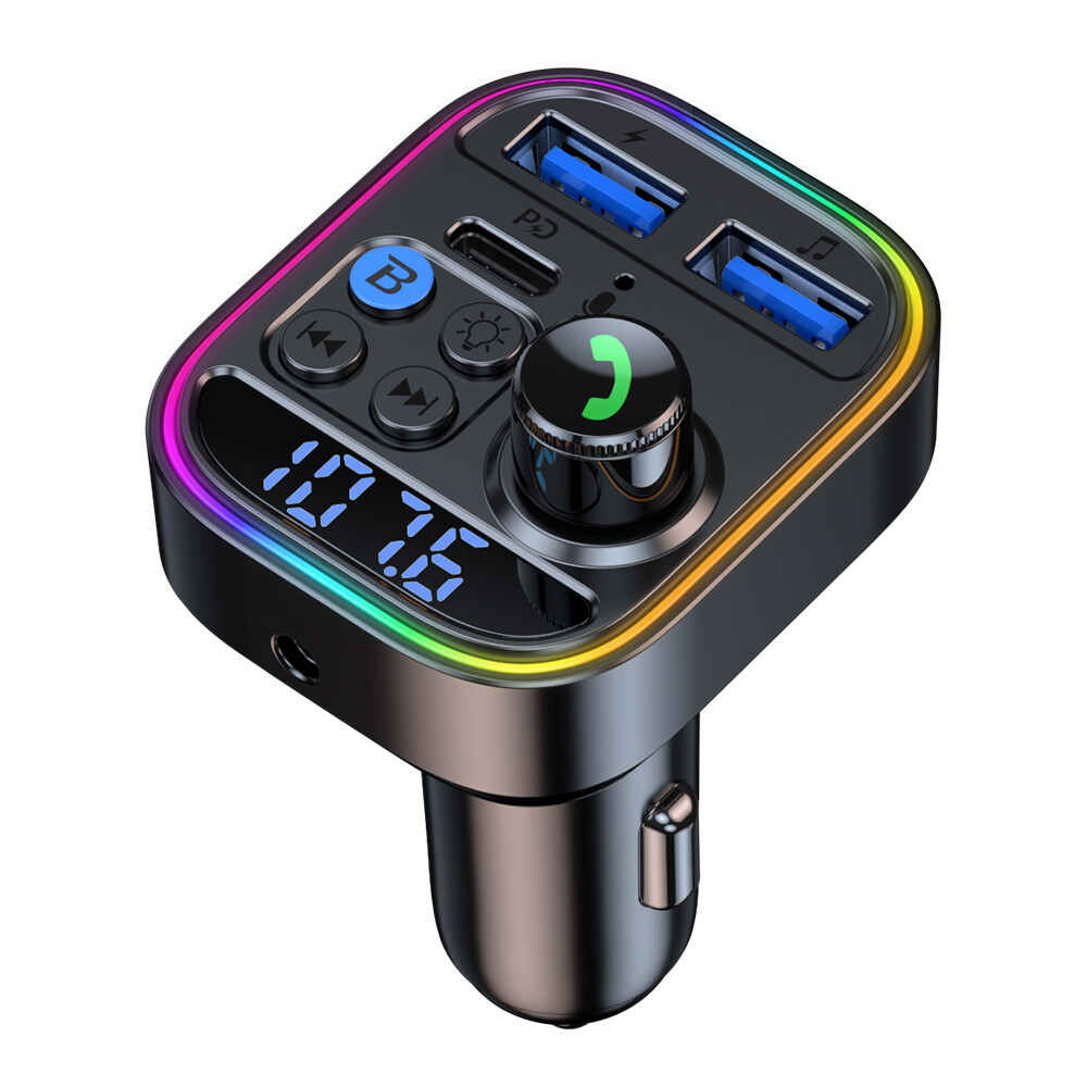 Wireless Bluetooth Car Kit MP3 Player FM Transmitter Radio Adapter USB Charger*