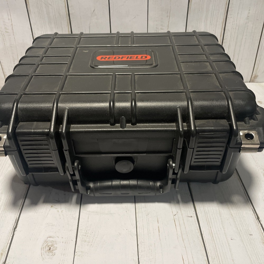 Redfield Molded Hard Pistol Case. With Two Locks. Very Nice