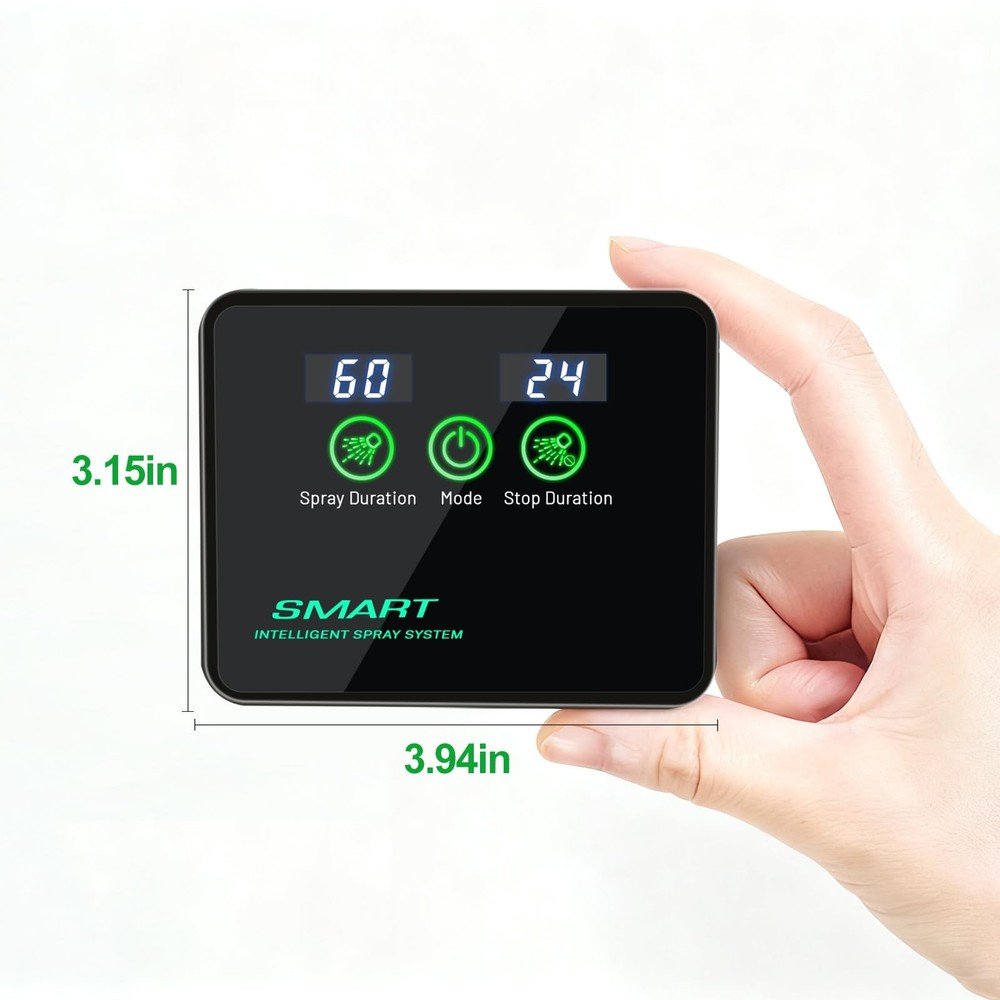 Reptile Mister Automatic Misting System Humidifier w/ Smart Timing Controller