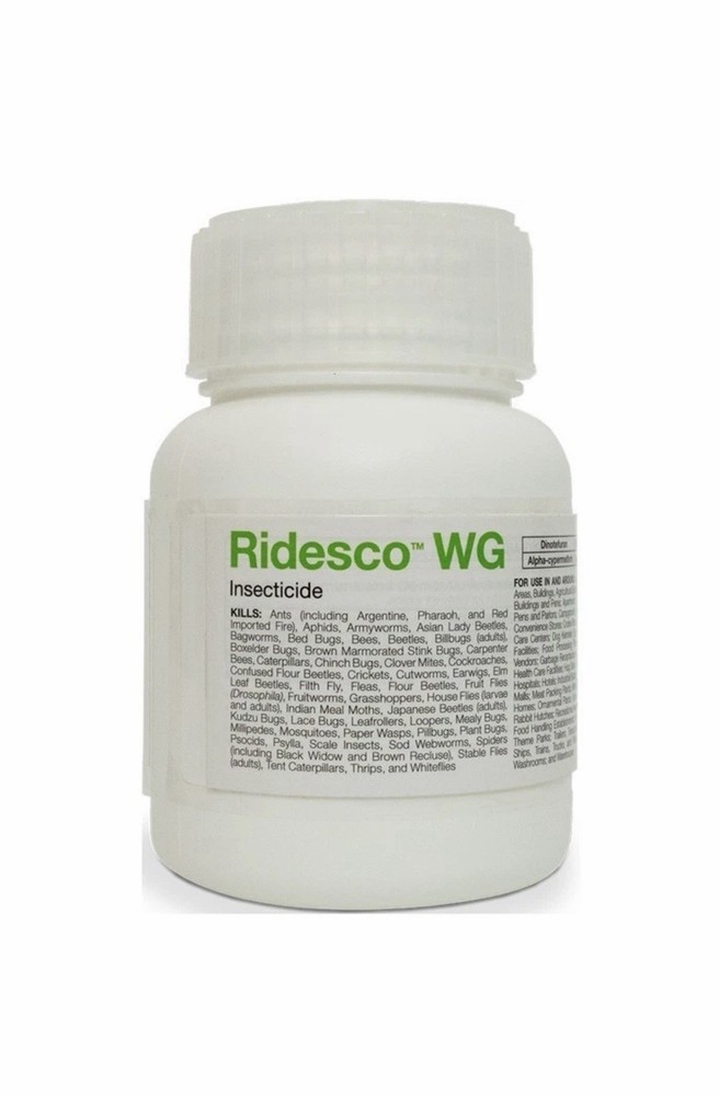 Ridesco WG Insecticide For Quick Clean-Outs 190g Bottle Roach Control Pest