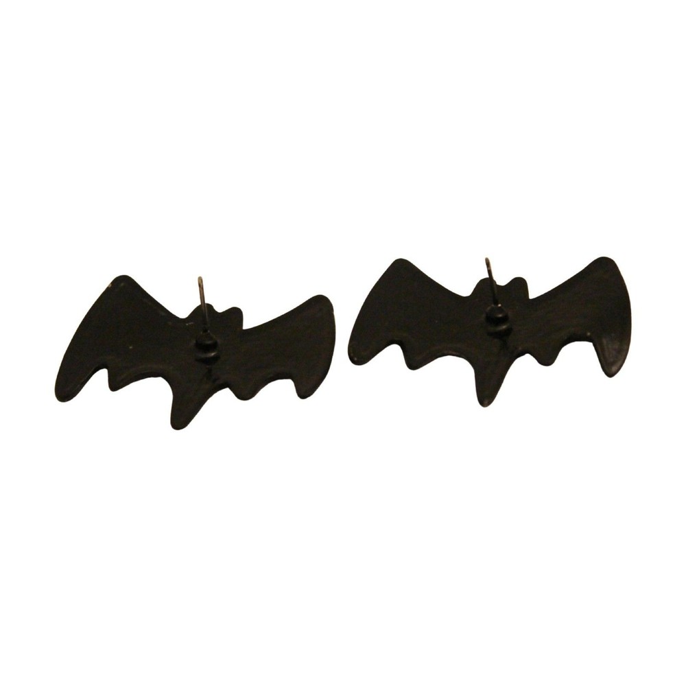 Black Bat Earrings Halloween Earrings