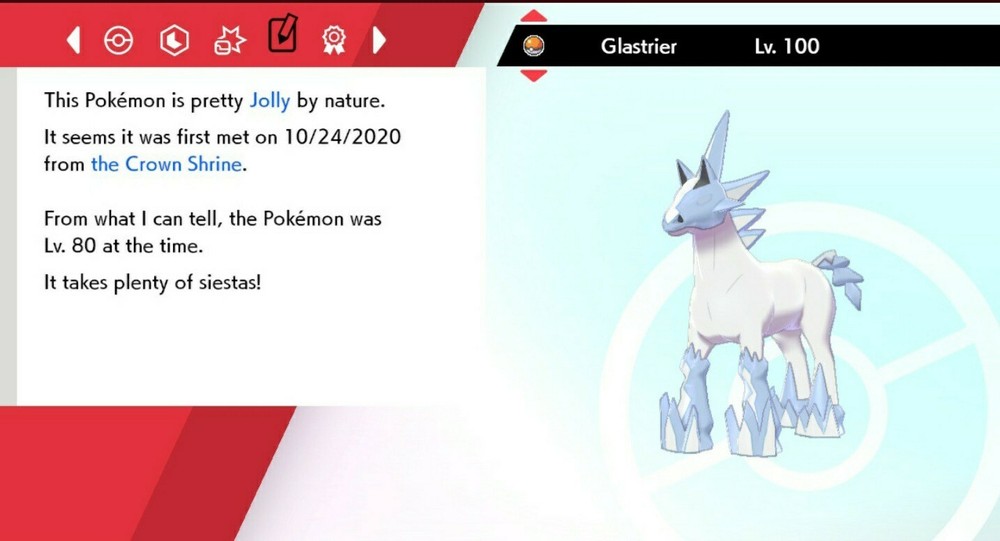 Glastrier For Pokémon Sword & Shield