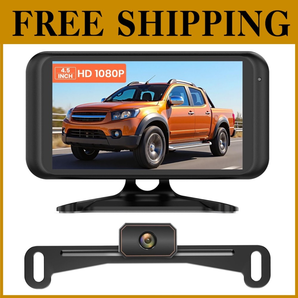 Stable Wireless Signal Back Up Camera, Night Vision