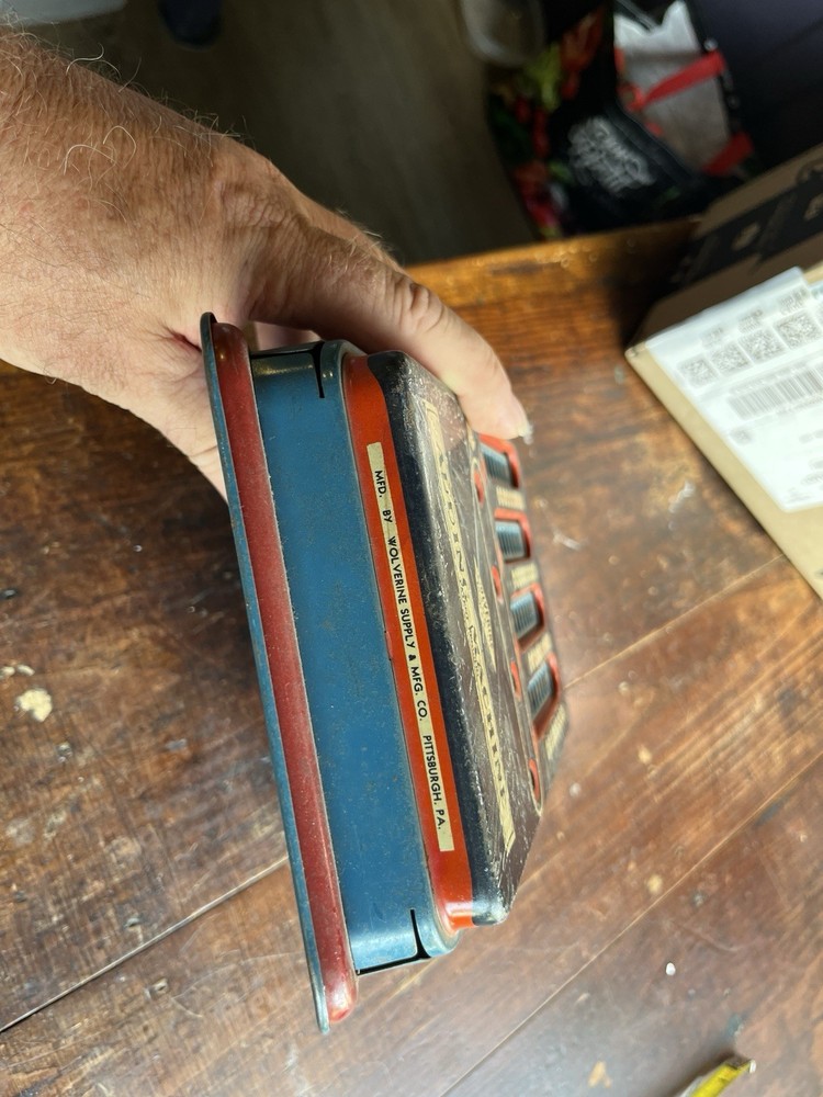 Vintage Wolverine Adding Machine Made In U.S.A. Used Condition