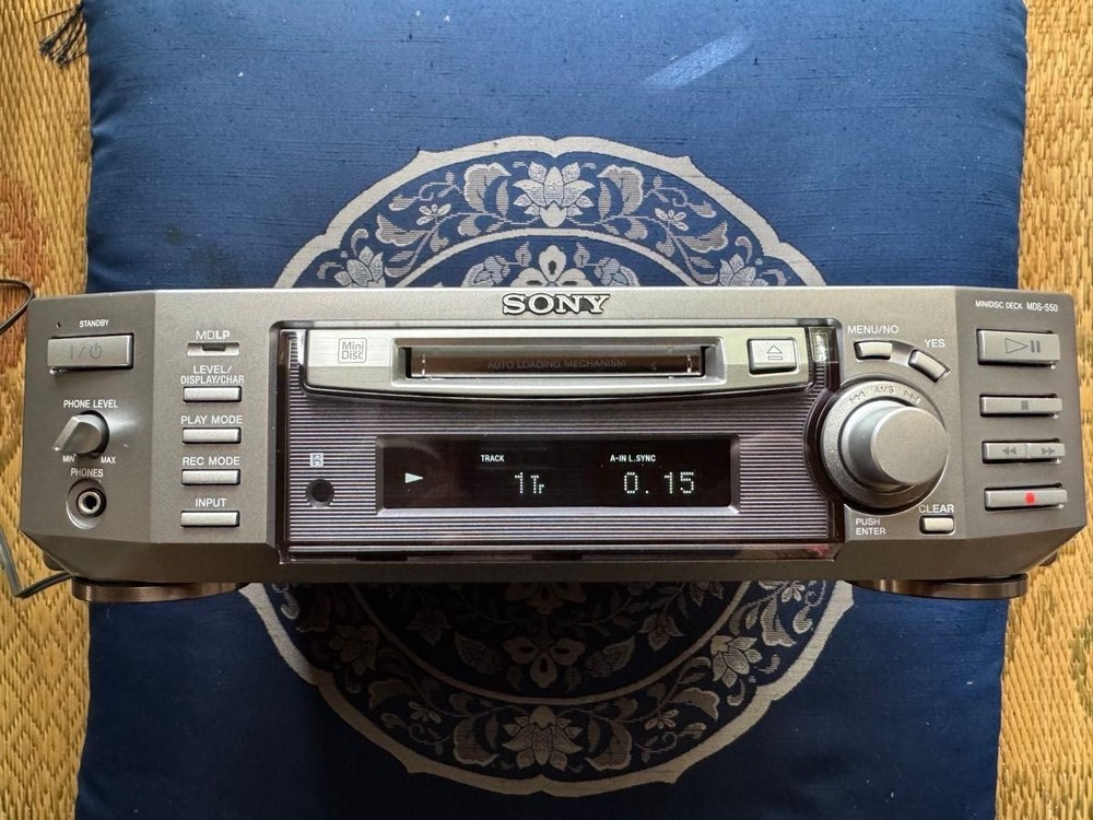 SONY MDSS50 MD Deck MDLP compatible Recorder Player working tested w/remote