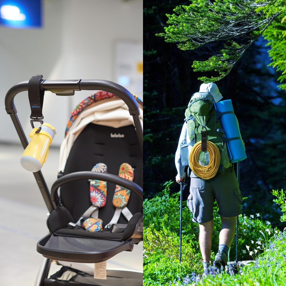 Heavy Duty Hook Loop Cable Straps 10-Pack - Wire Hose Organizer