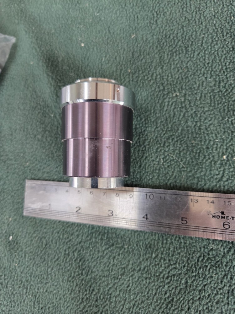 LARGE MICROSCOPE OBJECTIVE LENS 5X S/N 5163