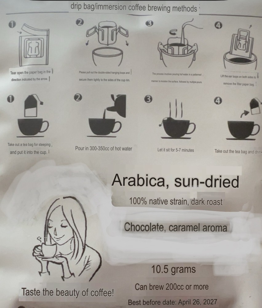Premium Arabica Drip Coffee