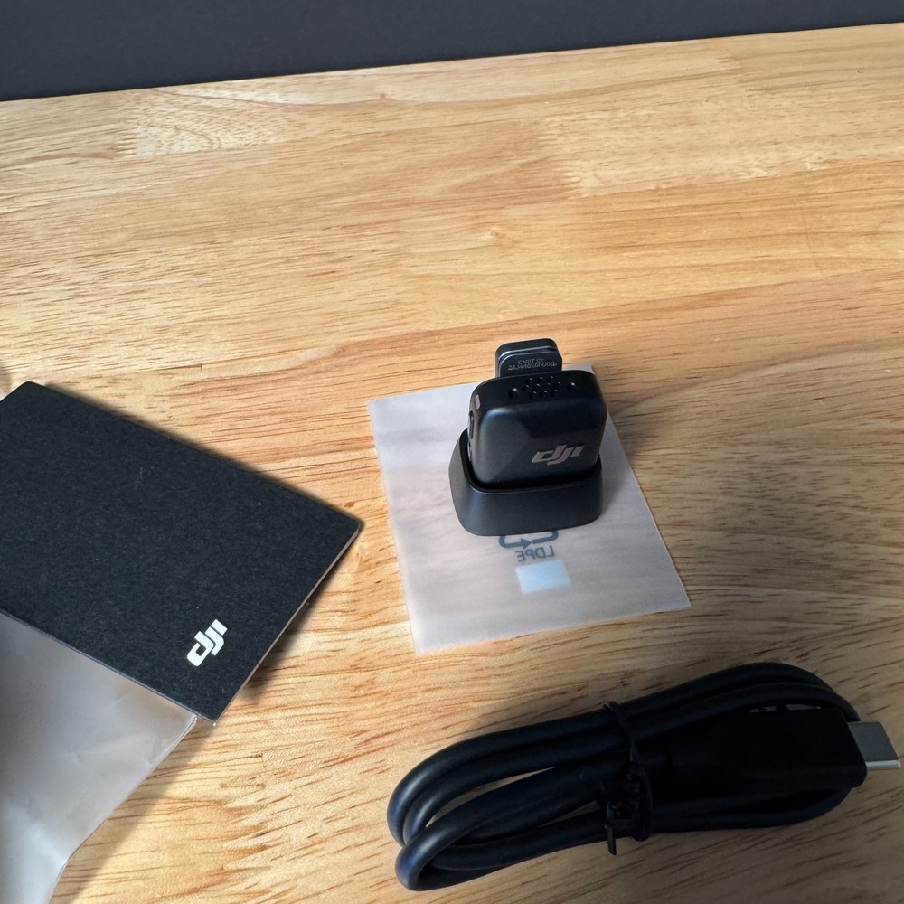 DJI Mic Mini Rechargeable High Quality Audio Wireless Microphone - Black