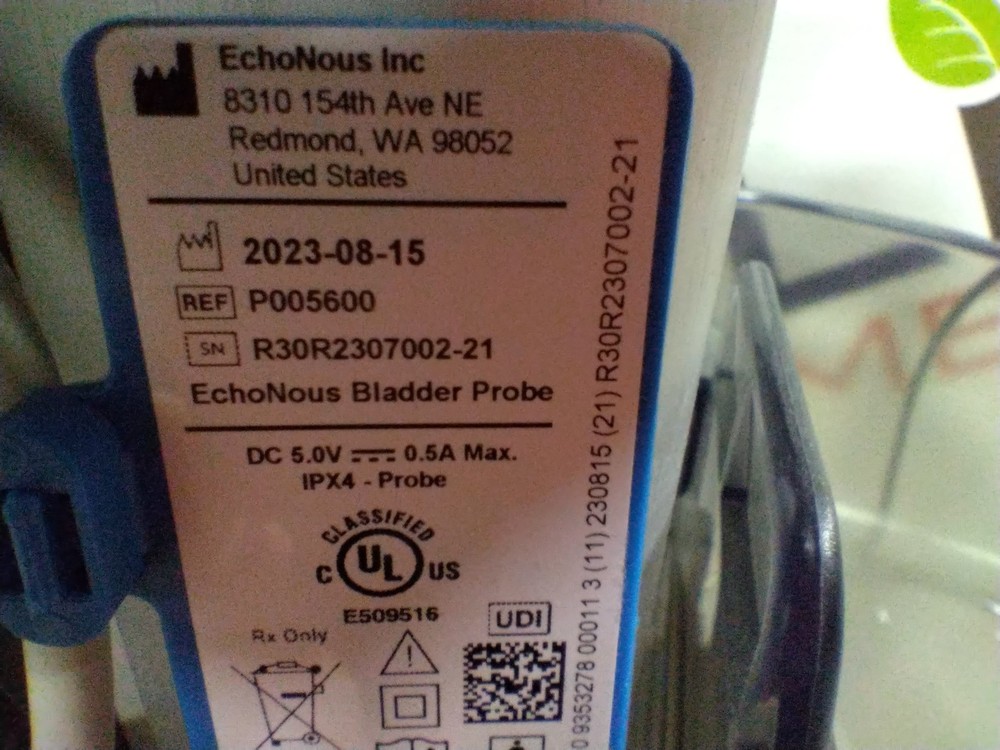 EchoNous Electronic Bladder Scanner