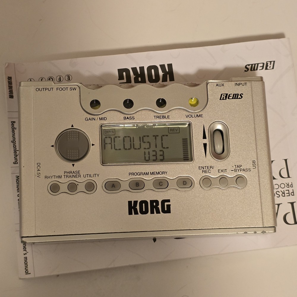 Korg Pandora PX5D Personal Multi Effects Processor Works Great NICE