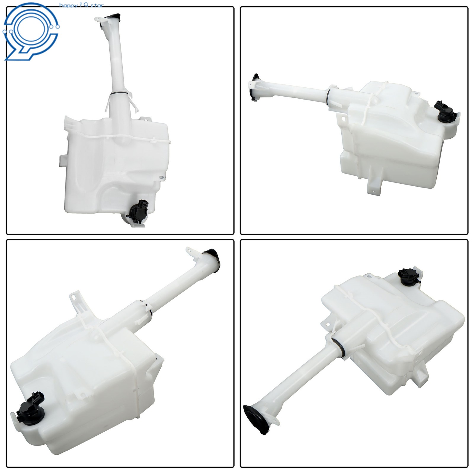 For Toyota Corolla 2014-2019 Windshield Washer Reservoir Tank Cap & Pump