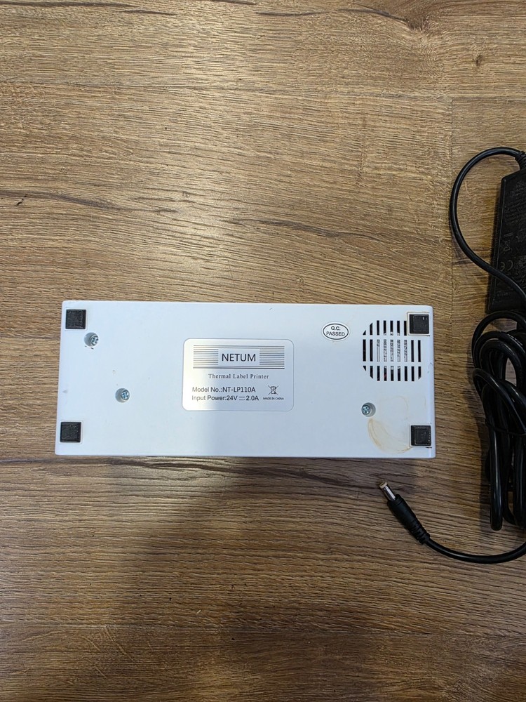 NETUM Desktop Thermal Label Printer, NT-LP110A Thermal Barcode Label Printer