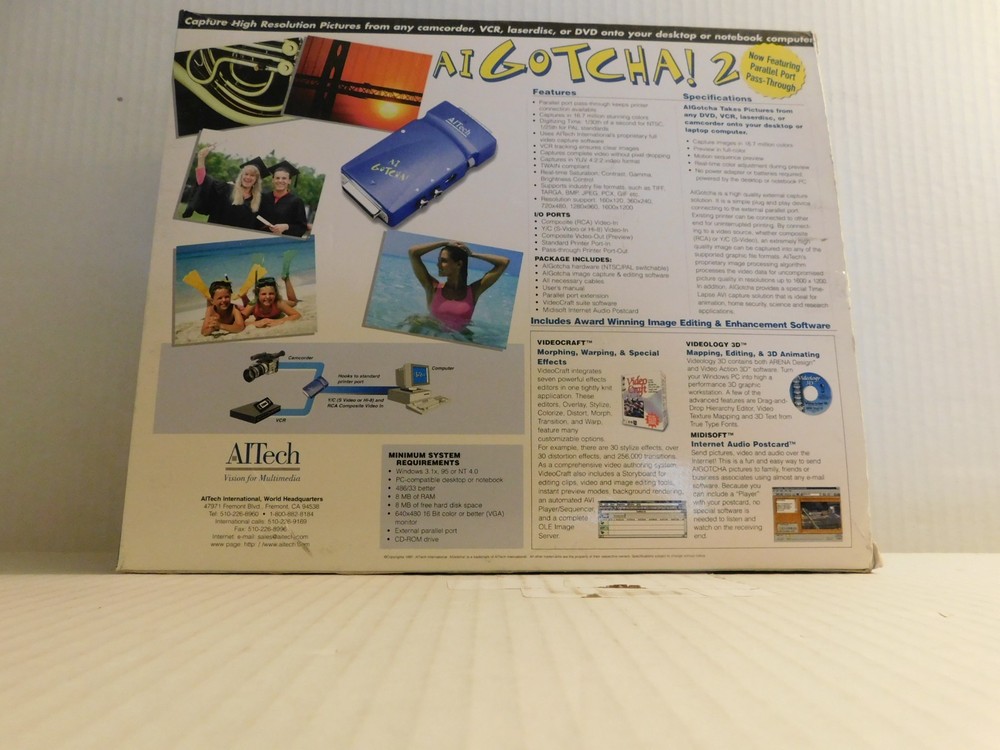 AI Gotcha! 2 Image Capture Device – AITech