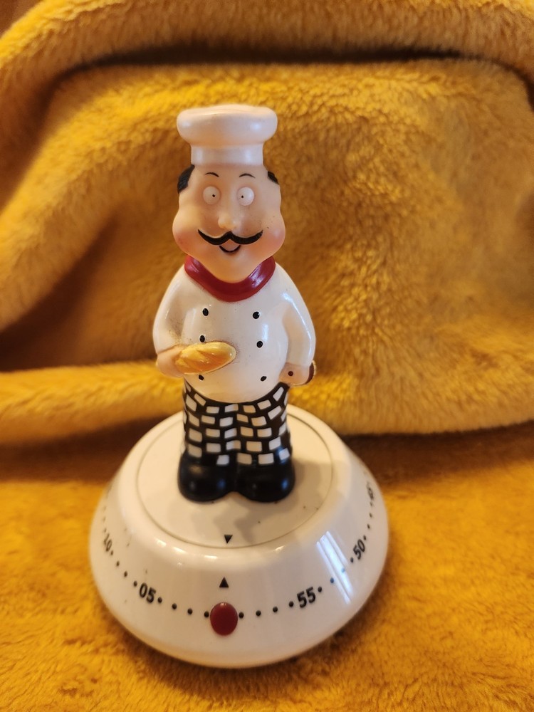 Fat Italian chef kitchen timer.