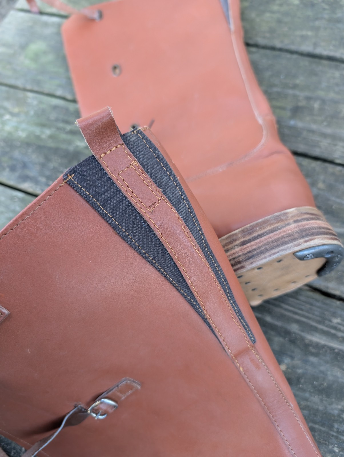 WHAT PRICE GLORY REPRO BRITISH US OFFICERS FIELD PATTERN RIDING BOOTS SIZE 11